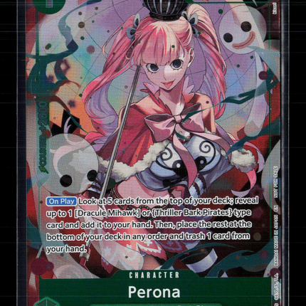 One Piece Perona Extra Booster: One Piece Heroine's Edition R • OP09-034 Foil