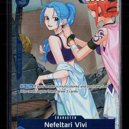 One Piece Nefeltari Vivi Extra Booster: One Piece Heroine's Edition SR EB02-026