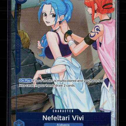 One Piece Nefeltari Vivi Extra Booster: One Piece Heroine's Edition SR EB02-026