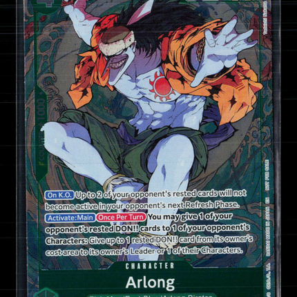 One Piece Card Game Arlong (Dash Pack) Adventure on Kami's Island Rare OP15-023
