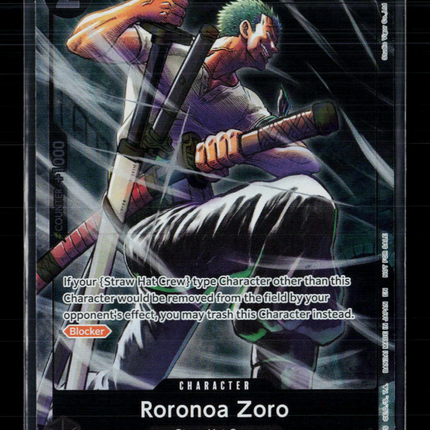 One Piece Roronoa Zoro (OP15-094) (Dash Pack) Adventure on Kami's Island Foil