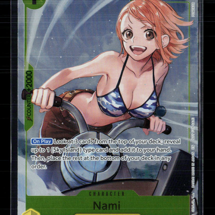 One Piece Nami (OP15-108) (Dash Pack) Adventure on Kami's Island R OP15-108 Foil