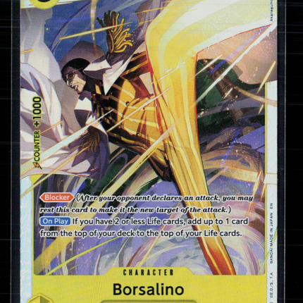 One Piece Borsalino Adventure on Kami's Island SR • EB04-058 Foil