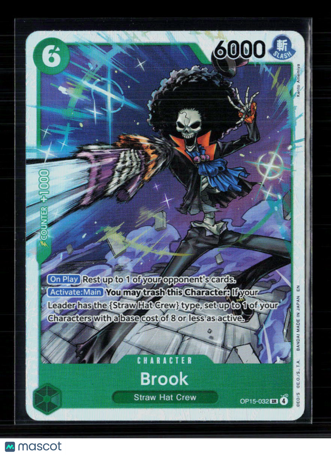 One Piece Brook (OP15-032) Adventure on Kami's Island SR • OP15-032 Foil