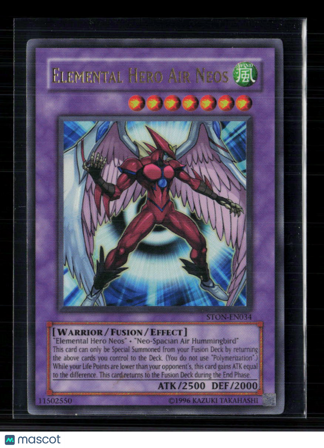 Yu-Gi-Oh! Elemental Hero Air Neos Strike of Neos Ultra Rare STON-EN034 Unlimited