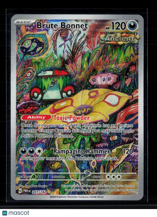 Pokemon 2023 Paradox Rift Brute Bonnet #207/182