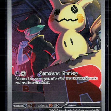 Pokemon 2026 Mega Evolution – Ascended Heroes Team Rocket's Mimikyu #238/217