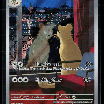 Pokemon 2024 Shrouded Fable Persian #78/64