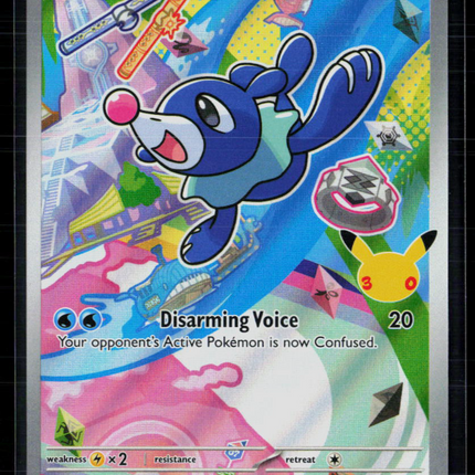 Pokemon 2025 Journey Together Popplio #MEP EN 045
