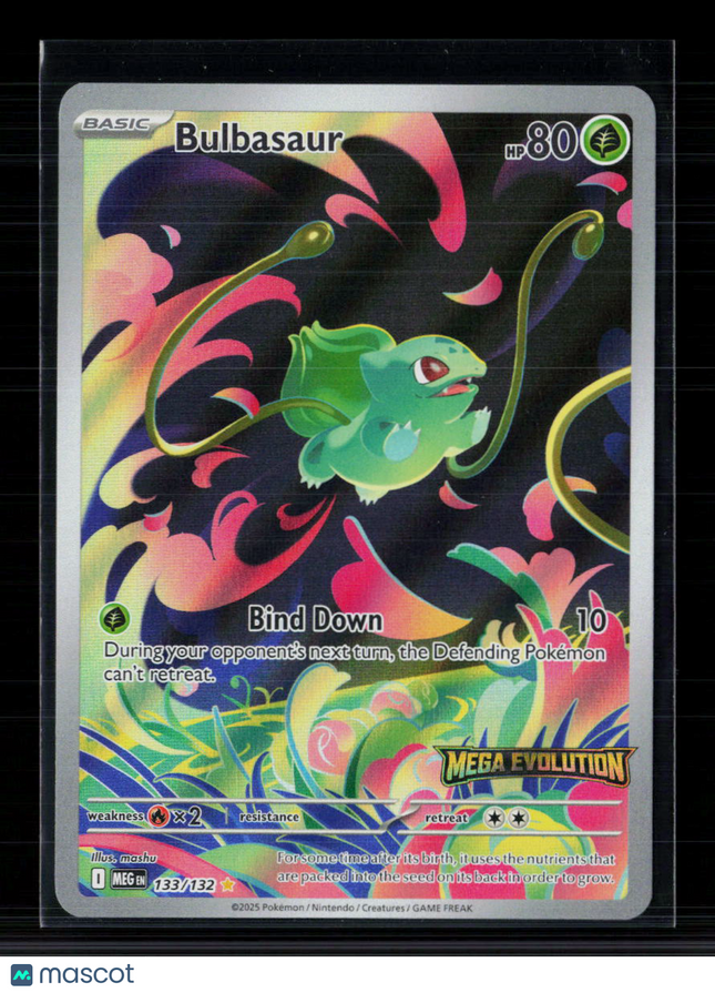 Pokemon 2025 Mega Evolution Bulbasaur #133/132