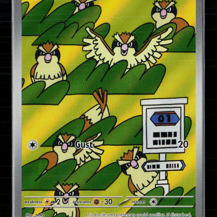 Pokemon 2023 Obsidian Flames Pidgey #207/197