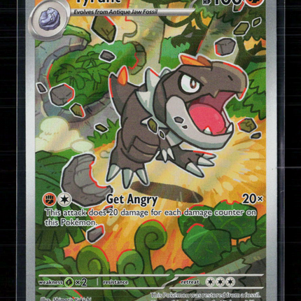 2025 Pokemon Scarlet & Violet White Flare Tyrunt #70/0