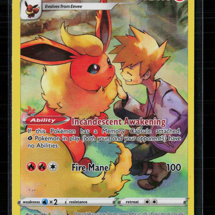 Pokemon 2022 Brilliant Stars Flareon CHR #TG01/TG30