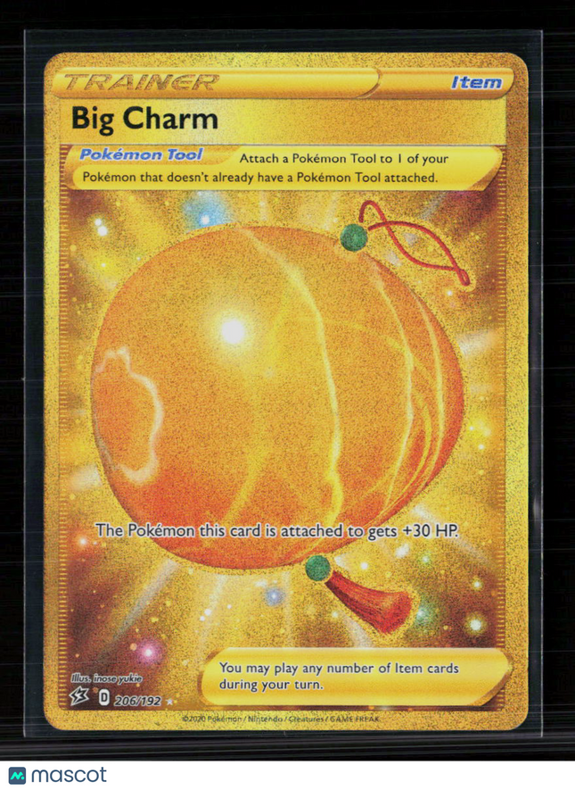 Pokemon 2020 Sword & Shield Big Charm SR UR HR #206/192