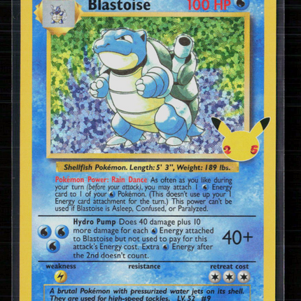 Pokemon 2021 Celebrations Blastoise #2/102