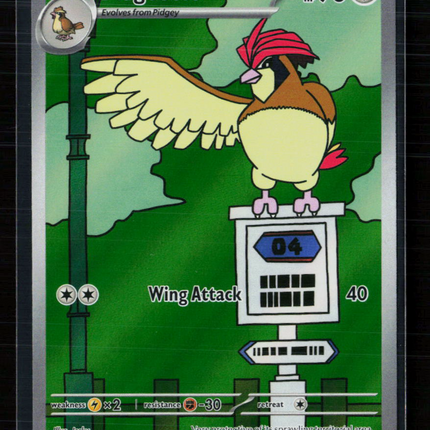Pokemon 2023 Obsidian Flames Pidgeotto #208/197