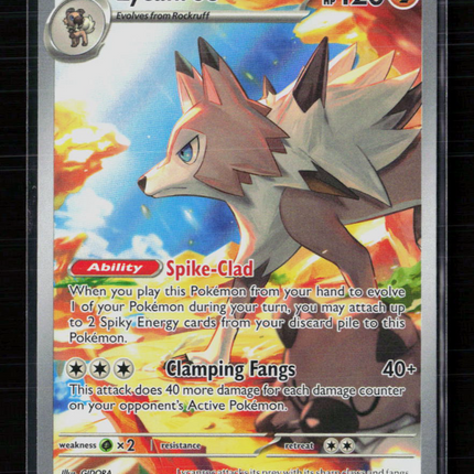 Pokemon 2025 Journey Together Lycanroc #166/159