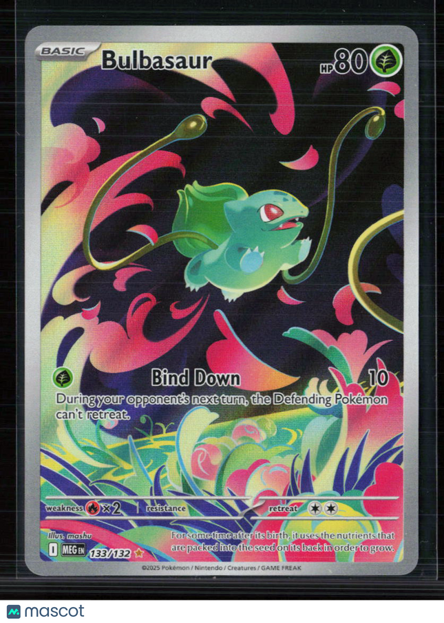 Pokemon 2025 Mega Evolution Bulbasaur #133/132
