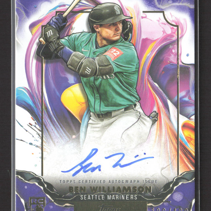 2025 Topps Inception Ben Williamson #RESA-BW 106/199 RC Auto