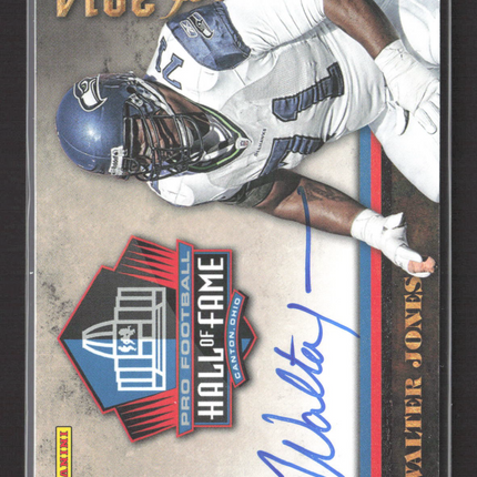 2014 Panini Hall of Fame Class of 2014 Walter Jones #WJ Auto