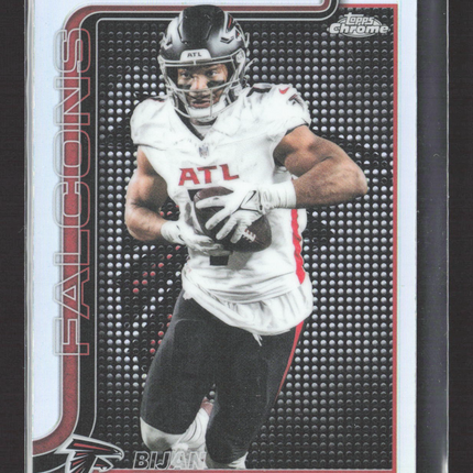 2025 Topps Chrome Bijan Robinson #16 LightBoard