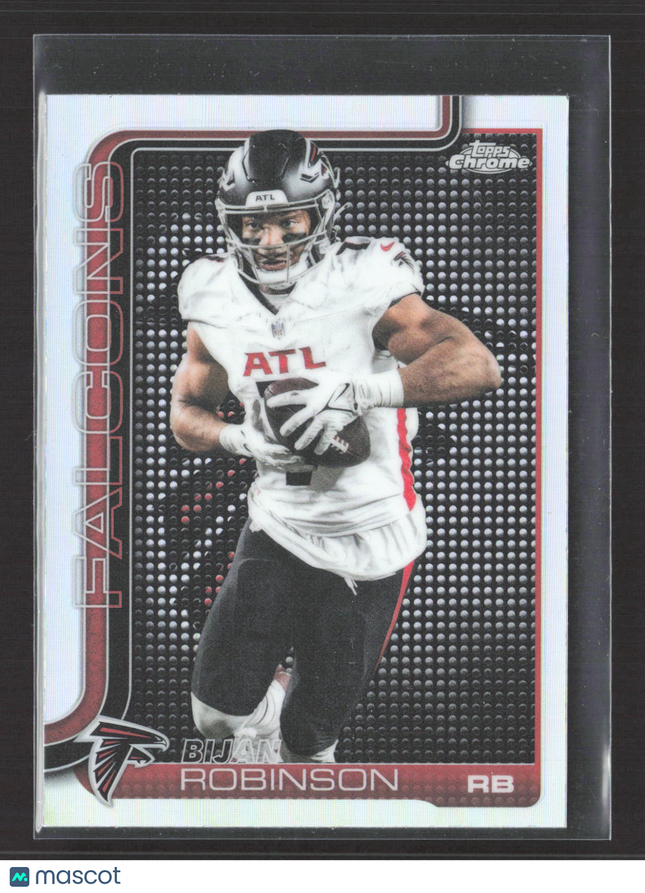 2025 Topps Chrome Bijan Robinson #16 LightBoard