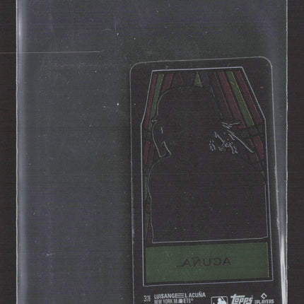 2025 Topps Allen & Ginter Luisangel Acuna #376 RC Stained Glass Mini