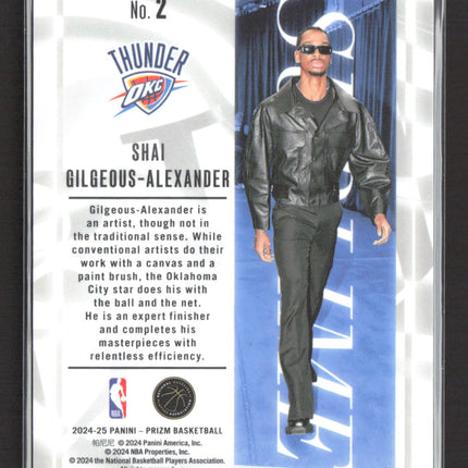 2024 Panini Prizm Sublime Shai Gilgeous-Alexander #2
