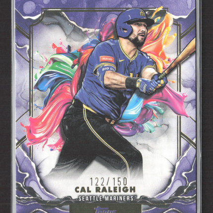 2025 Topps Inception Cal Raleigh #96 Purple 122/150
