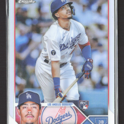 2023 Topps Chrome Miguel Vargas #161 Refractor RC
