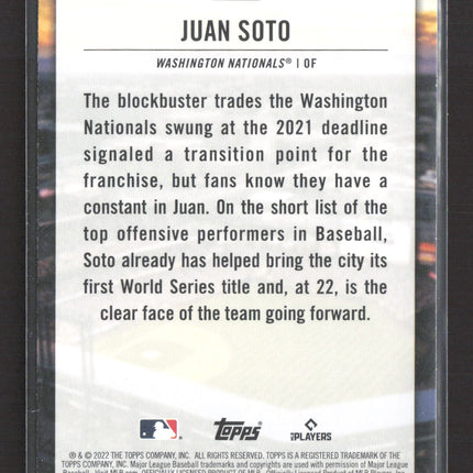 2022 Topps Home Field Advantage Juan Soto #HA-4