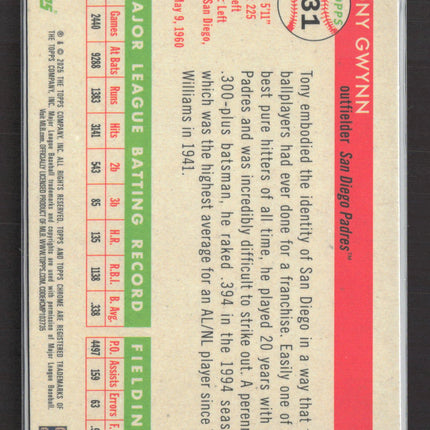 2023 Topps Chrome Tony Gwynn #431 Refractor /499