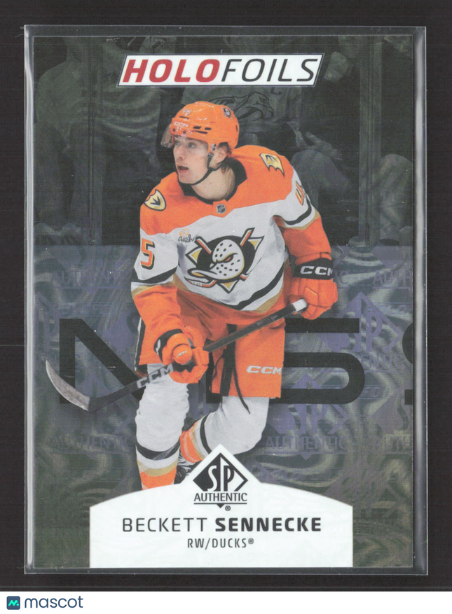 2025 Upper Deck SP Authentic Holofoils Beckett Sennecke #HF-44
