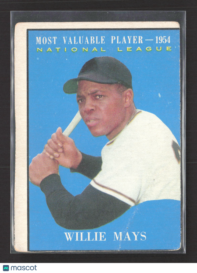 1961 Topps Willie Mays #482