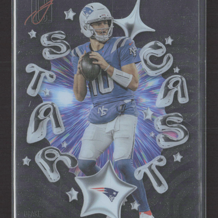 2025 Topps Signature Class Star Cast Drake Maye #SC-13 Black Acetate True 1/1