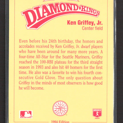 1994 Donruss Diamond Kings Ken Griffey Jr. #DK-14