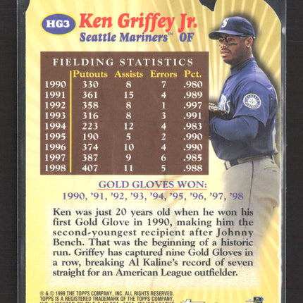 1999 Topps Hands of Gold Ken Griffey Jr. #HG3