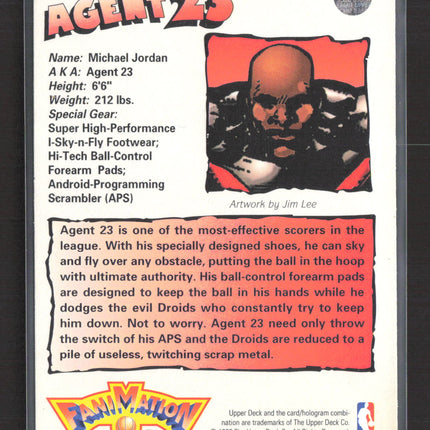 1993 Upper Deck Fanimation Michael Jordan #506