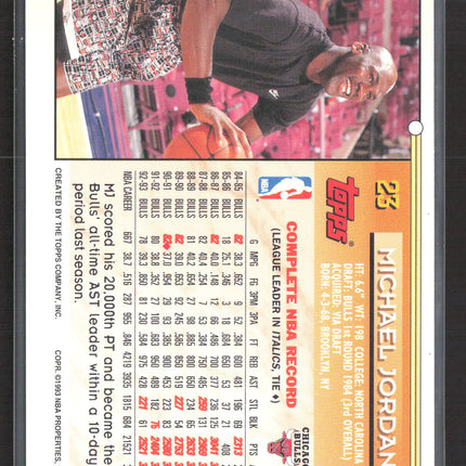 1993 Topps Gold Michael Jordan #23