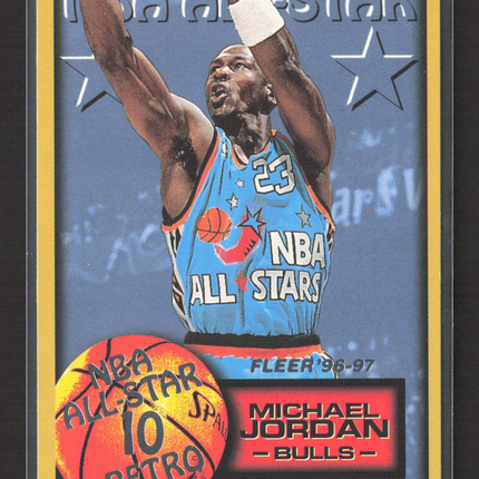 1997 Fleer NBA All-Star Retro Michael Jordan #312