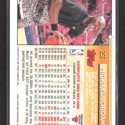 1993 Topps Gold Michael Jordan #23