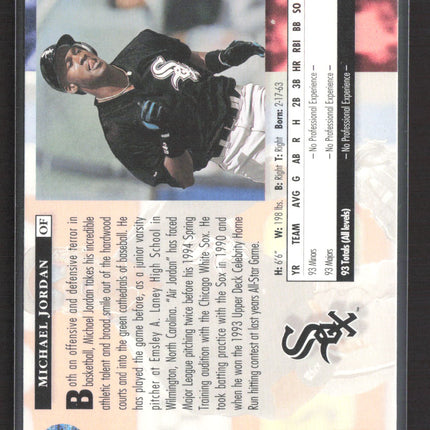 1994 Upper Deck Star Rookies Michael Jordan #19