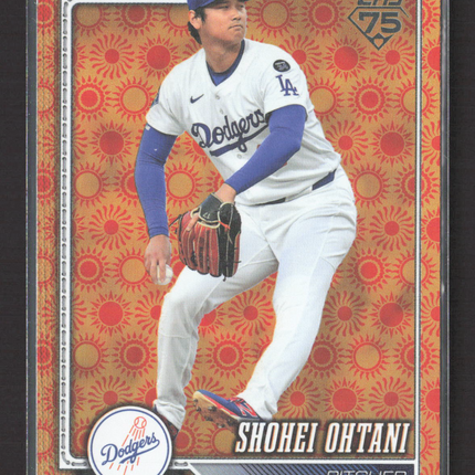 2026 Topps Series 2 Shohei Ohtani #500 Sun Parallel
