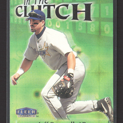 1998 Fleer Tradition In The Clutch Jeff Bagwell #1 IC