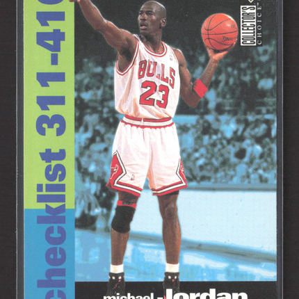 1995 Upper Deck Collector's Choice Michael Jordan #410 Checklist