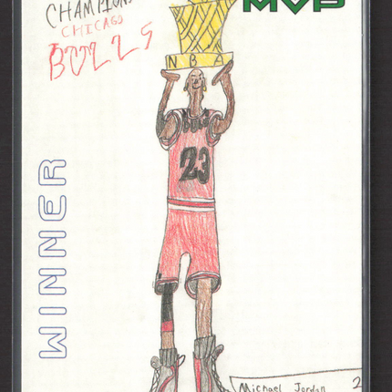 1999 Upper Deck MVP Draw Your Own Card Michael Jordan #W6
