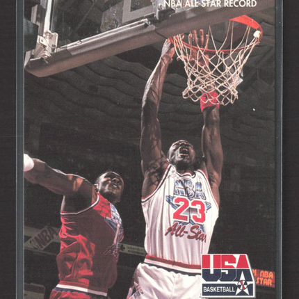 1992 SkyBox USA Basketball Michael Jordan #43