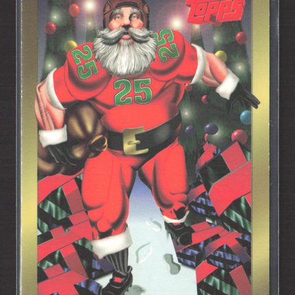 1997 Topps Holiday Mae Jeon Clifford VanMeter Holiday Card Santa Claus