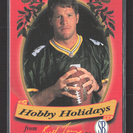 1997 Score Board Hobby Holidays Brett Favre