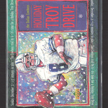 1997 Upper Deck Holiday Troy Drive Troy Aikman #N/A